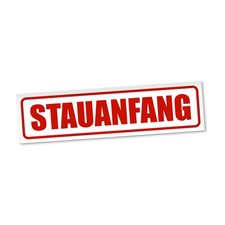 Stauanfang Magnetschild Auto