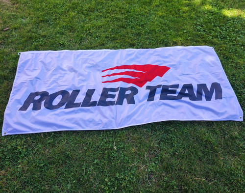 Rollerteam werbefahne - rollerteam,