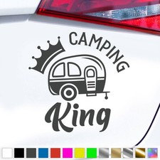 Wohnwagen Camping Aufkleber