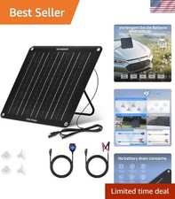 10W Solarmodul Autobatterie