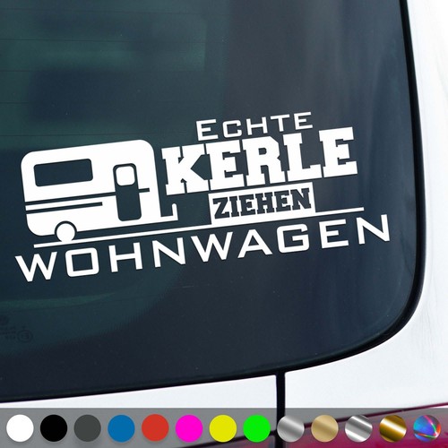 Echte kerle aufkleber bus - echte,