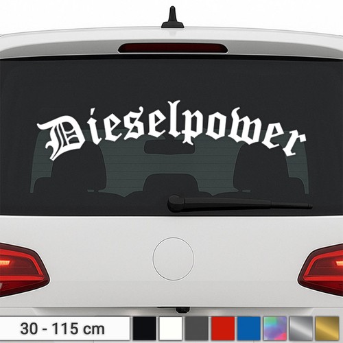 Dieselpower aufkleber truck - aufkleber,