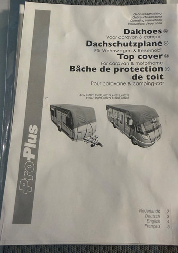 Dachschutzplane für wohnwagen - für,
