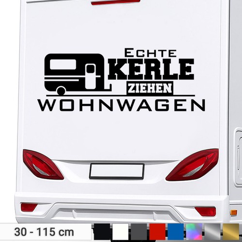 Echte kerle aufkleber - kerle, bus