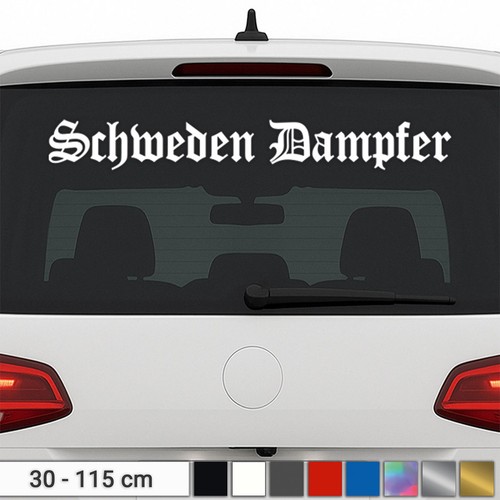 Schweden dampfer aufkleber - dampfer,